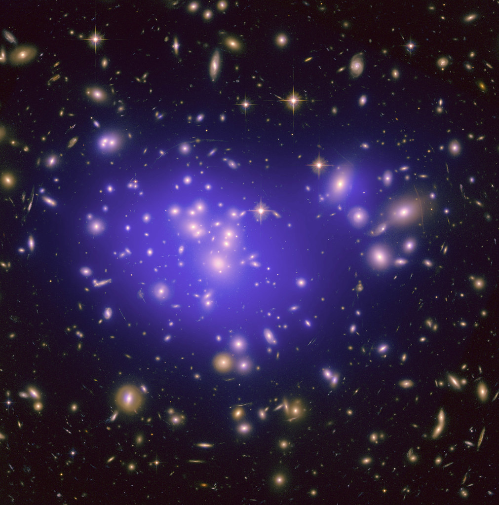 A third dark matter-free galaxy strengthens violent collision theory