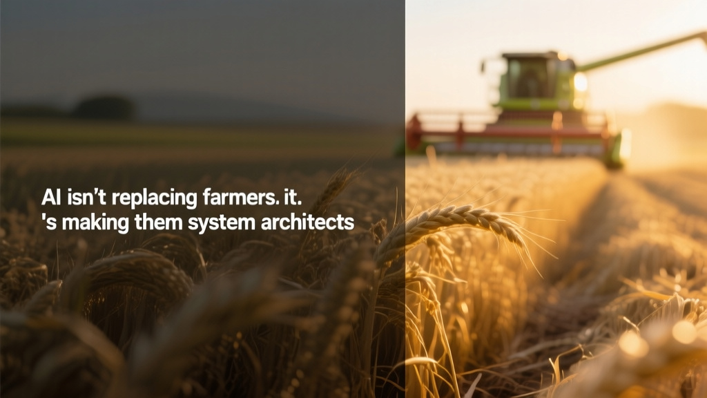 AI isn’t replacing farmers—it’s making them system architects