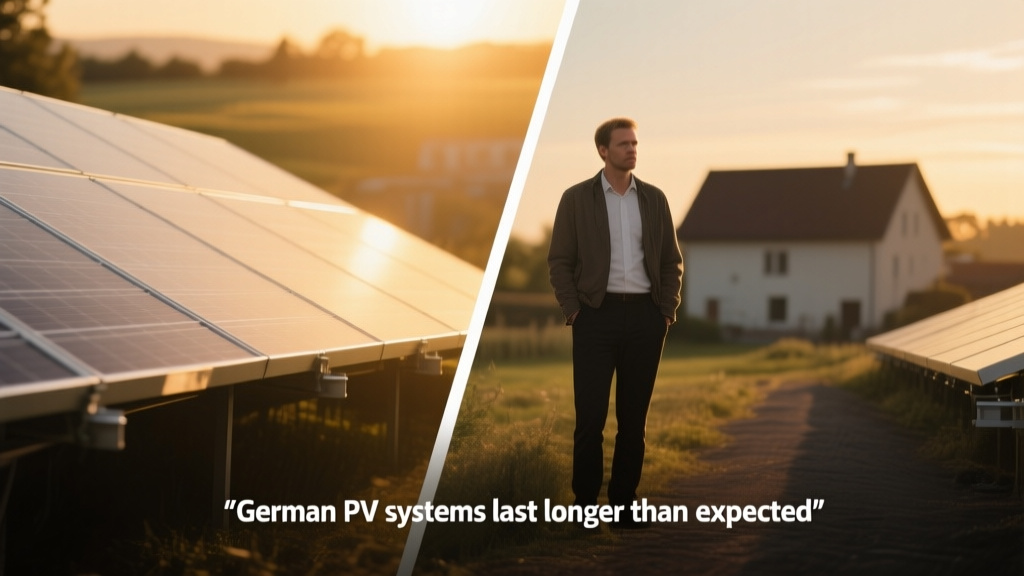 German PV systems last longer than expected