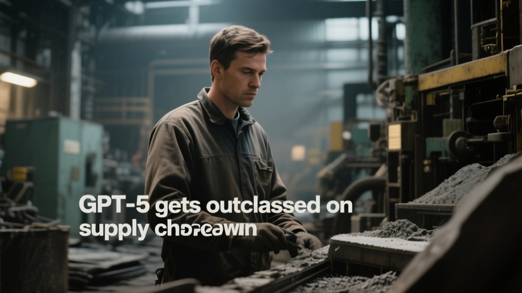 GPT-5 gets outclassed on supply chain forecasting