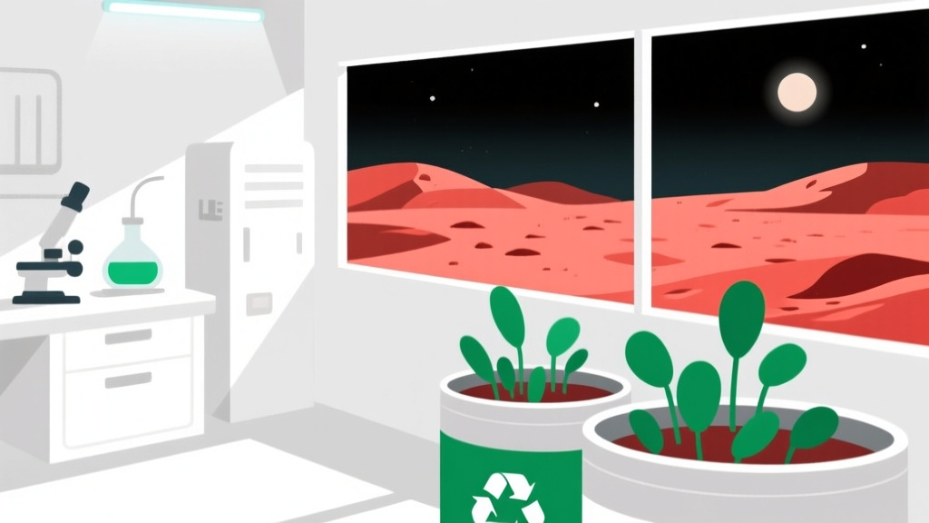 Mjesečeva salata: Od otpada do ručka na Marsu