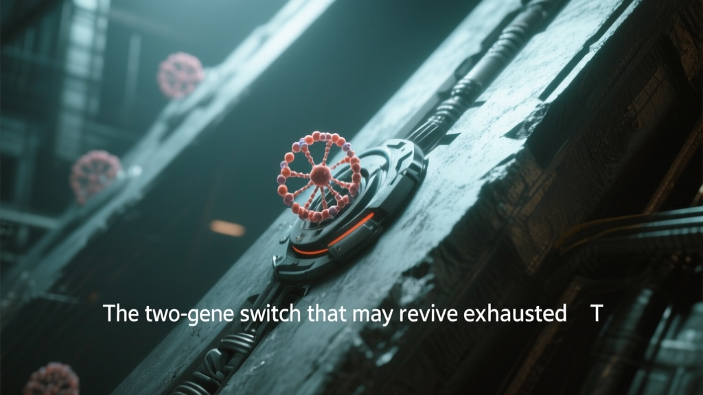 The two-gene switch that may revive exhausted T cells